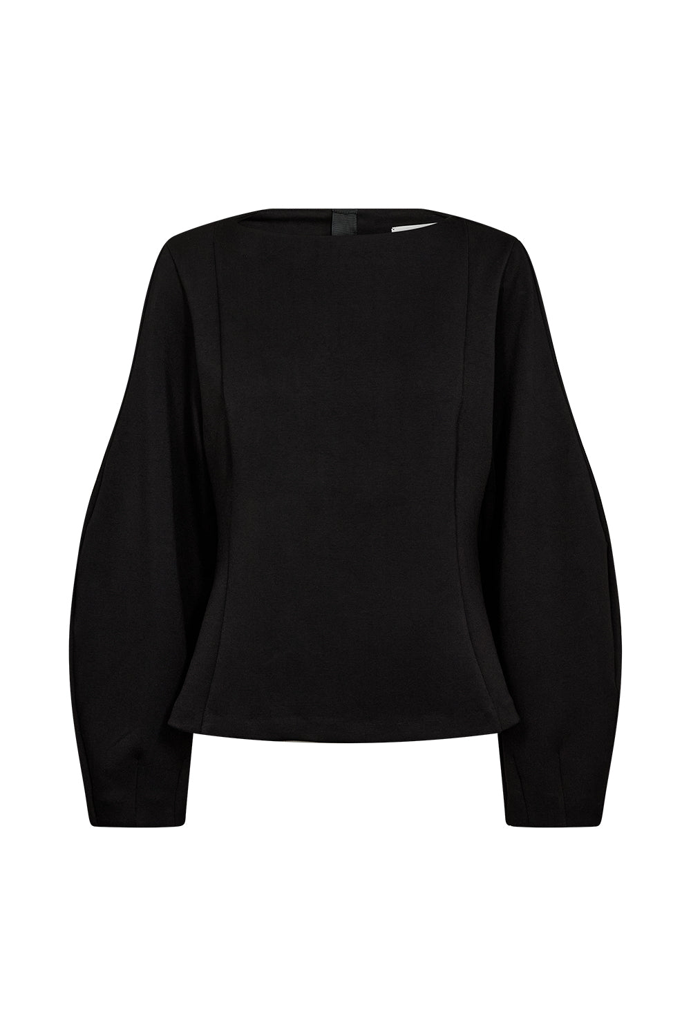 Atelier Taktil AT-Avalon Fitted Blouse Shirts & Blouses 9 Black