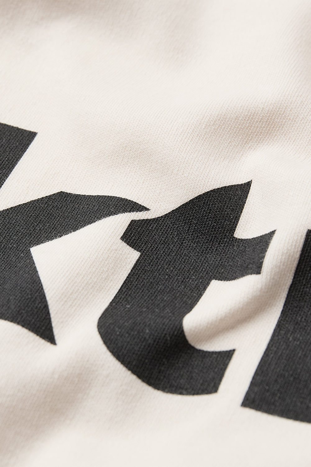 Atelier Taktil AT-Paris Logo Tee Tops & T-shirts 027 Pearl White