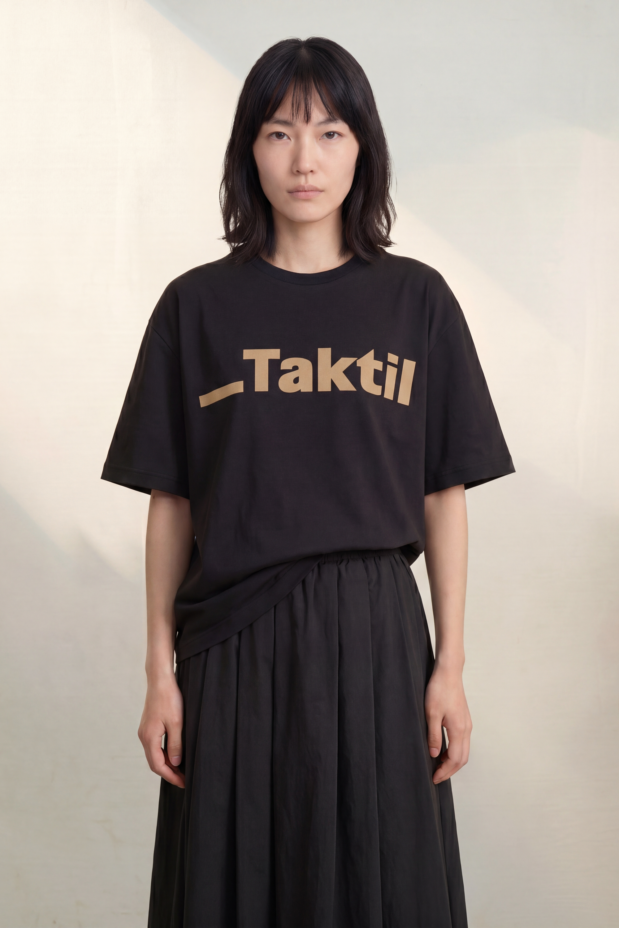 Atelier Taktil AT-Paris Logo Tee Tops & T-shirts 9 Black