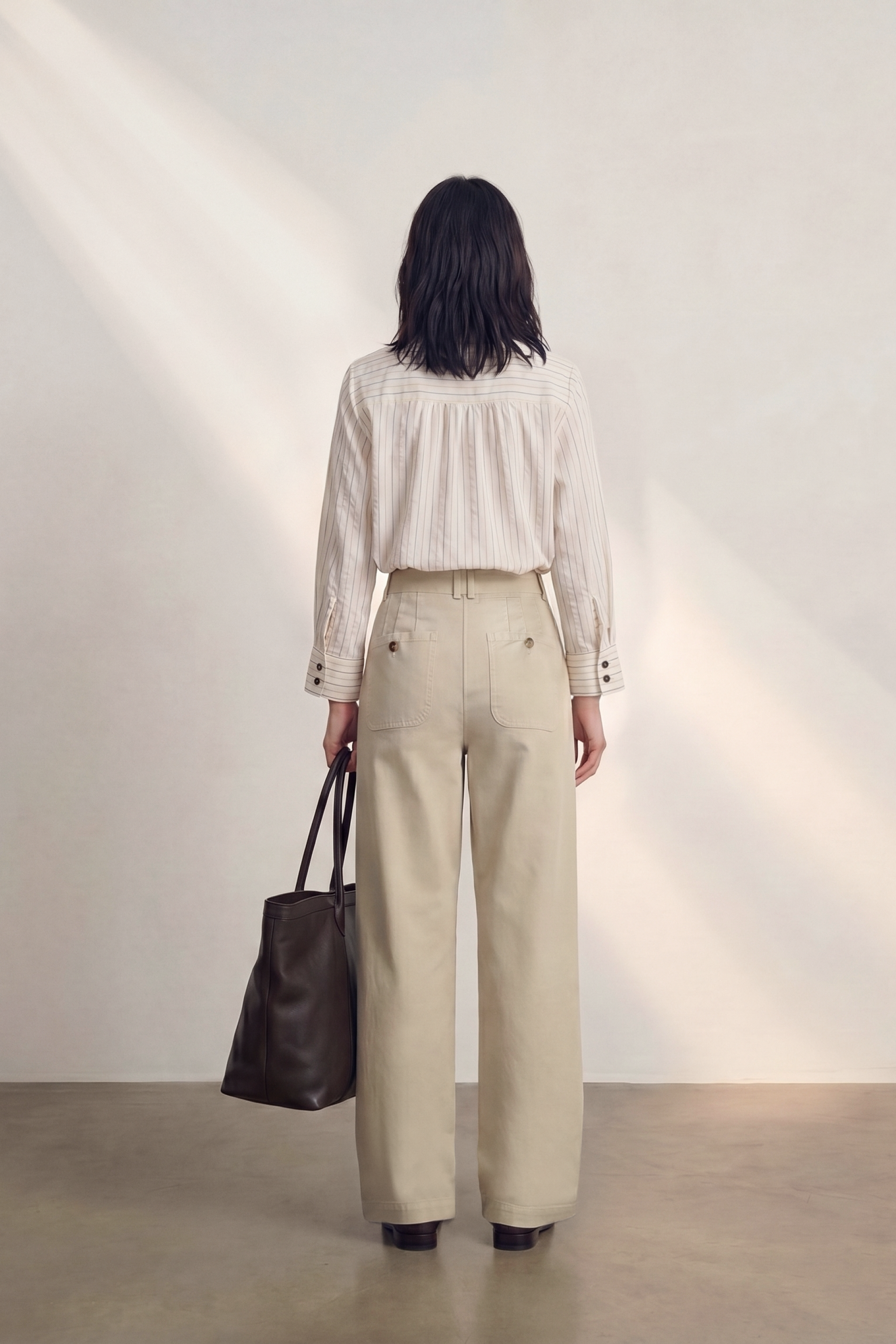 Atelier Taktil AT-Tori Anna Shirt Shirts & Blouses 018 Vanilla White